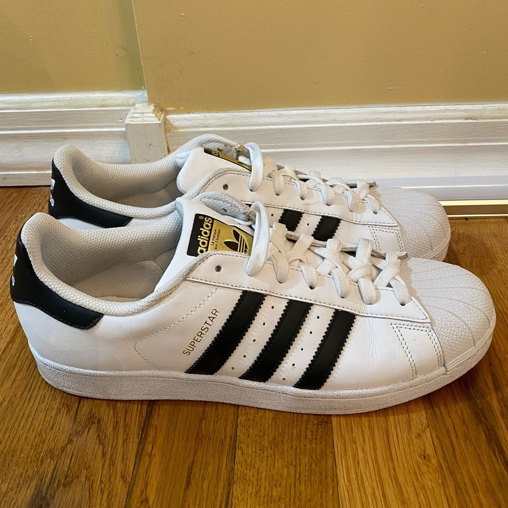 - Adidas Superstar White/Black Adidas Originals sz11